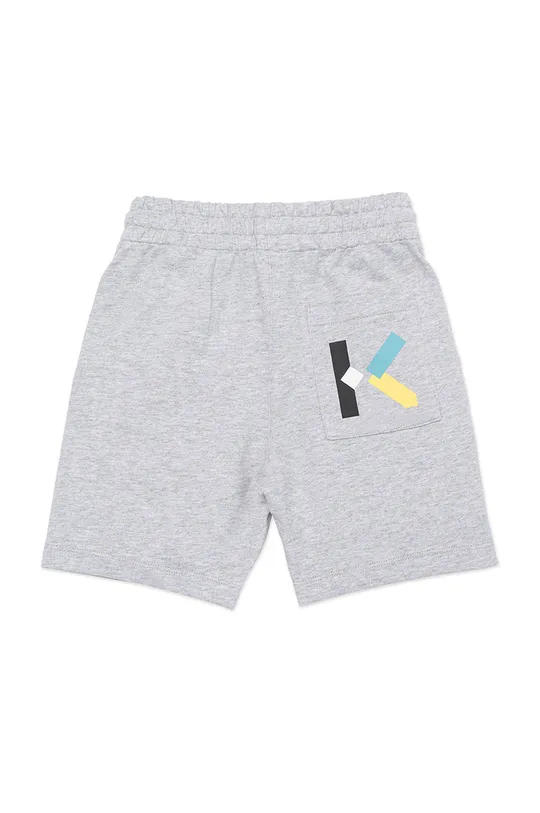 Детские шорты Kenzo Kids серый