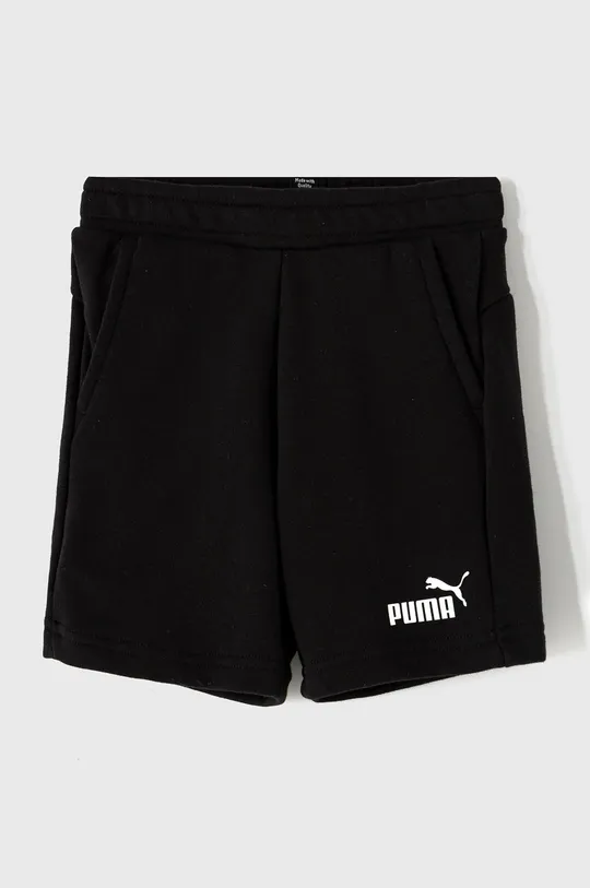 čierna Puma - Detské krátke nohavice 92-176 cm 586972 Chlapčenský