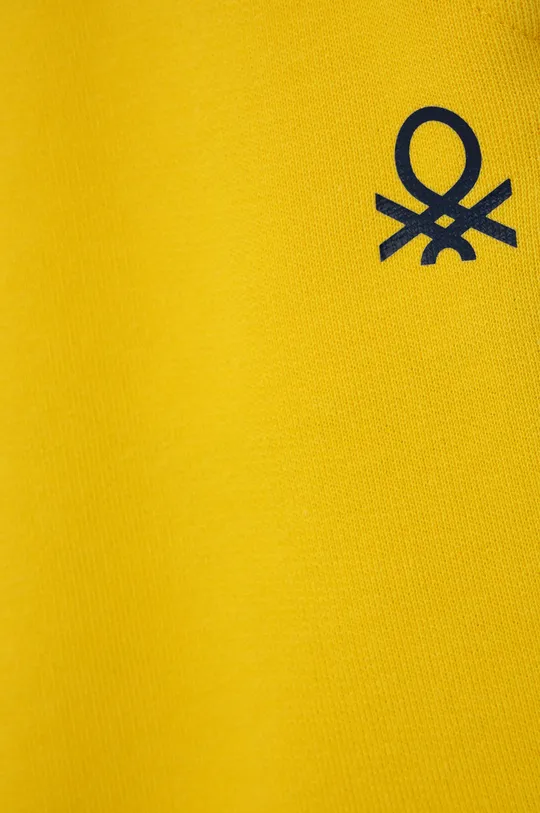 Дитячі шорти United Colors of Benetton жовтий
