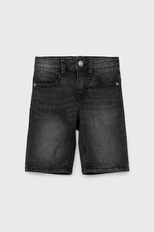 чёрный Детские джинсовые шорты United Colors of Benetton Для мальчиков