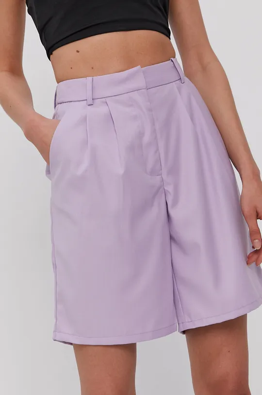 Pieces kratke hlače vijolična