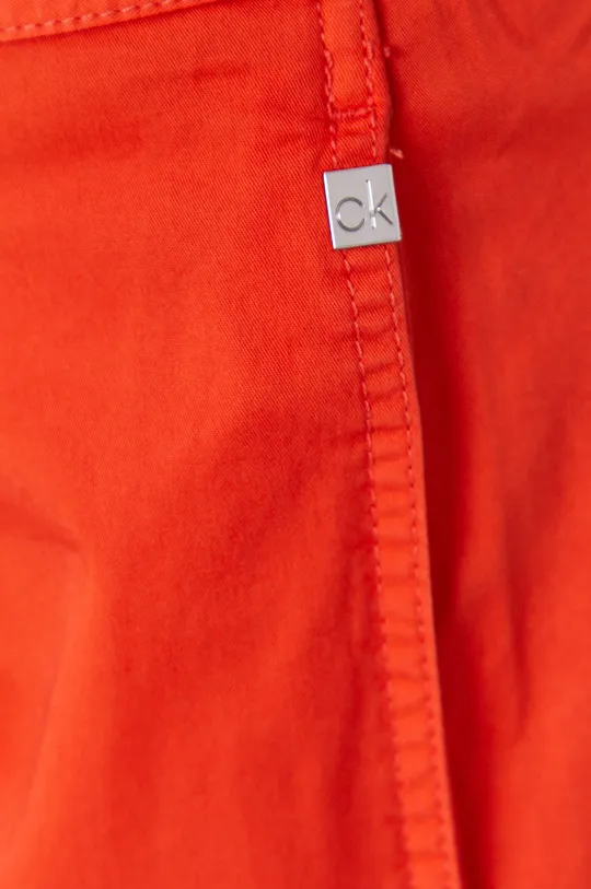 oranžová Šortky Calvin Klein