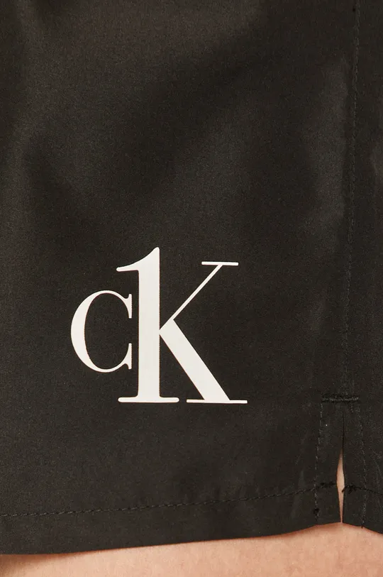 czarny Calvin Klein - Szorty plażowe Ck One