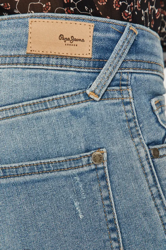 Pepe Jeans - Rifľové krátke nohavice Poppy  98% Bavlna, 2% Elastan