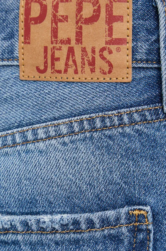 niebieski Pepe Jeans Szorty jeansowe