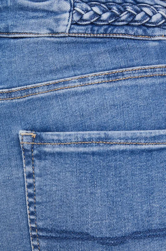modrá Rifľové krátke nohavice Pepe Jeans Mary Archive