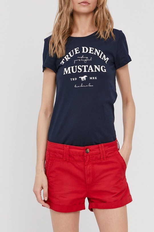 czerwony Pepe Jeans Szorty Damski