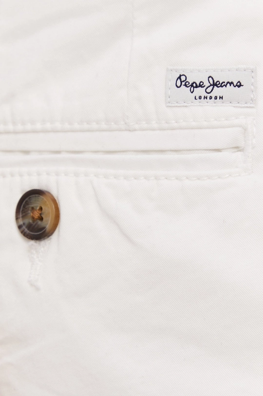 biela Šortky Pepe Jeans