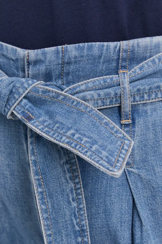 niebieski Lauren Ralph Lauren Szorty jeansowe 200831890001