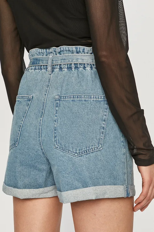 Vero Moda - Rifľové krátke nohavice 