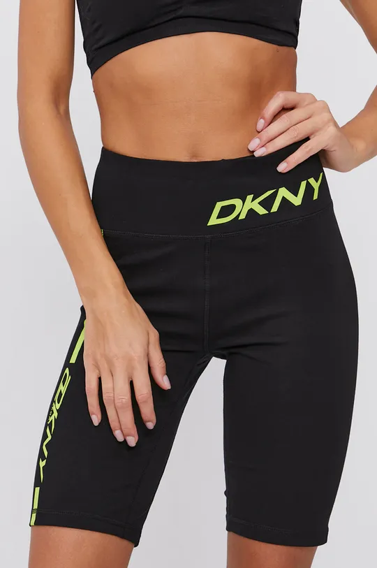 czarny Dkny Szorty DP1S4827 Damski