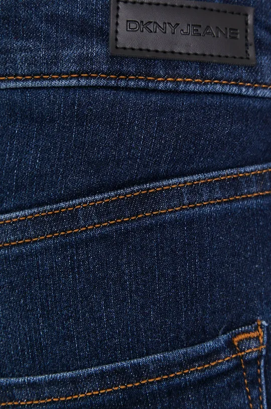 tmavomodrá Rifľové krátke nohavice Dkny