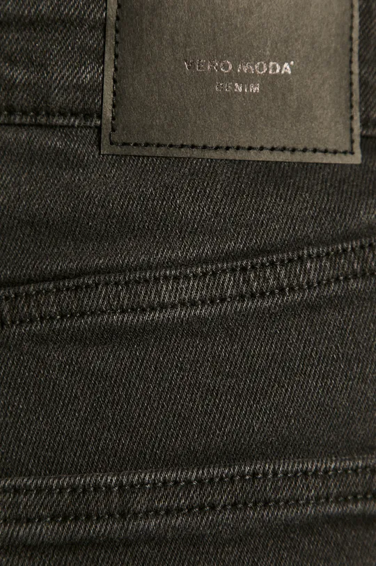 czarny Vero Moda - Szorty jeansowe