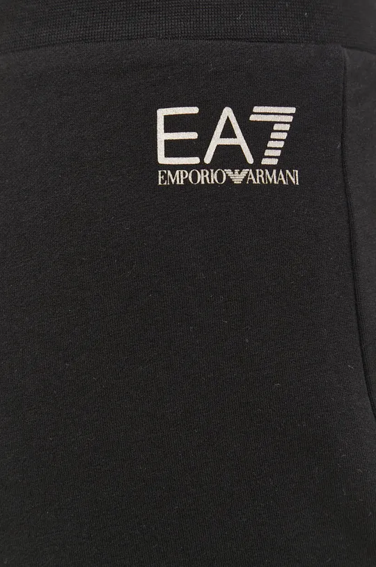 čierna Šortky EA7 Emporio Armani