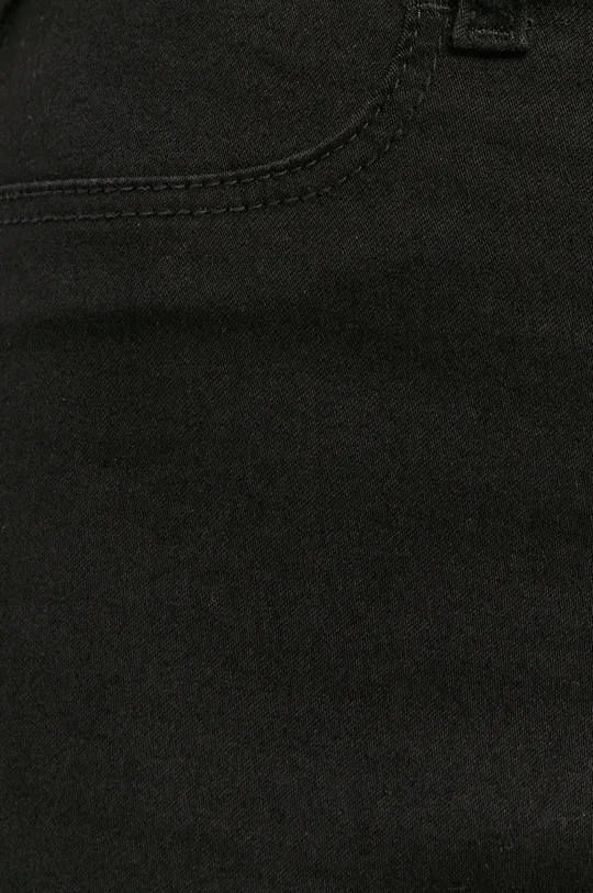 čierna Rifľové krátke nohavice Jacqueline de Yong