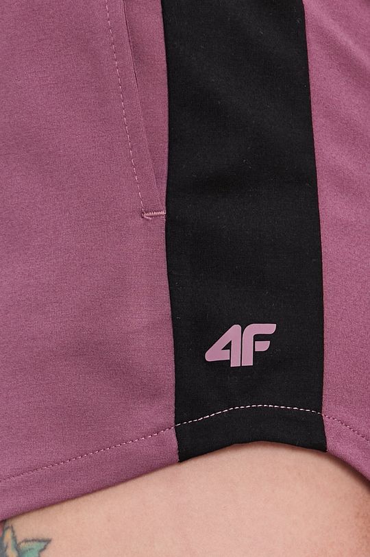 prljavo ružičasta Kratke hlače 4F