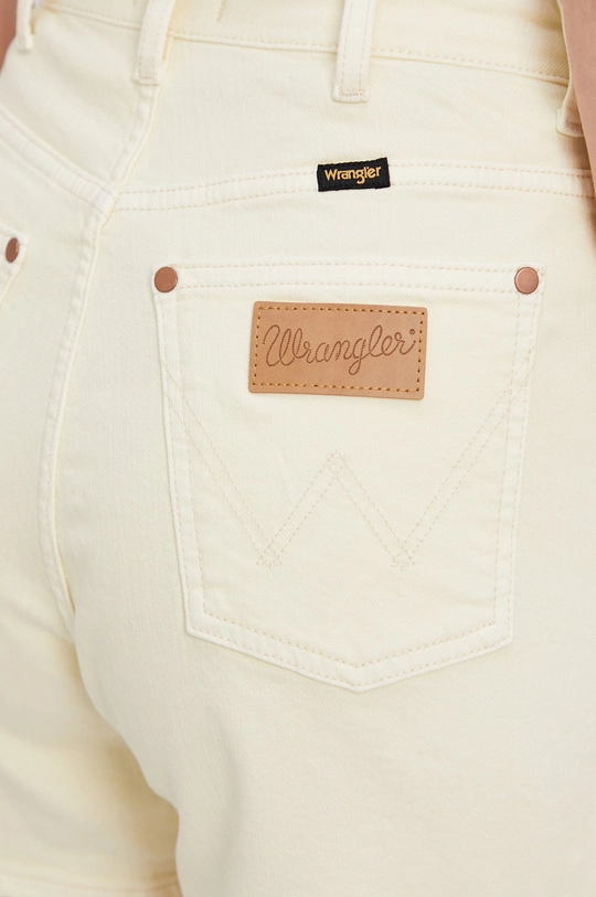 жёлтый Джинсовые шорты Wrangler