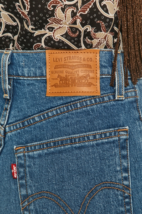 niebieski Levi's - Szorty jeansowe