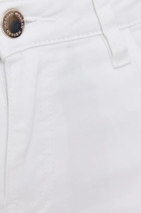 biela Rifľové krátke nohavice Morgan