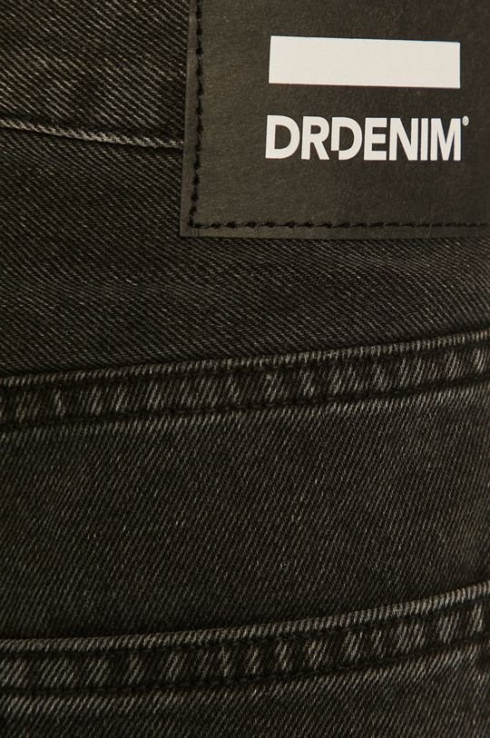 negru Dr. Denim - Pantaloni scurti jeans Nora