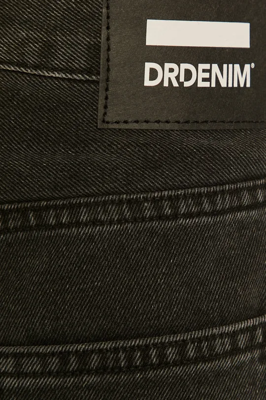 čierna Dr. Denim - Rifľové krátke nohavice Nora