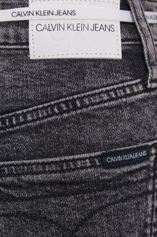 γκρί Τζιν σορτς Calvin Klein Jeans