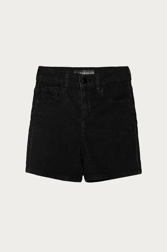 чёрный Guess - Детские джинсовые шорты 116-176 cm Для девочек