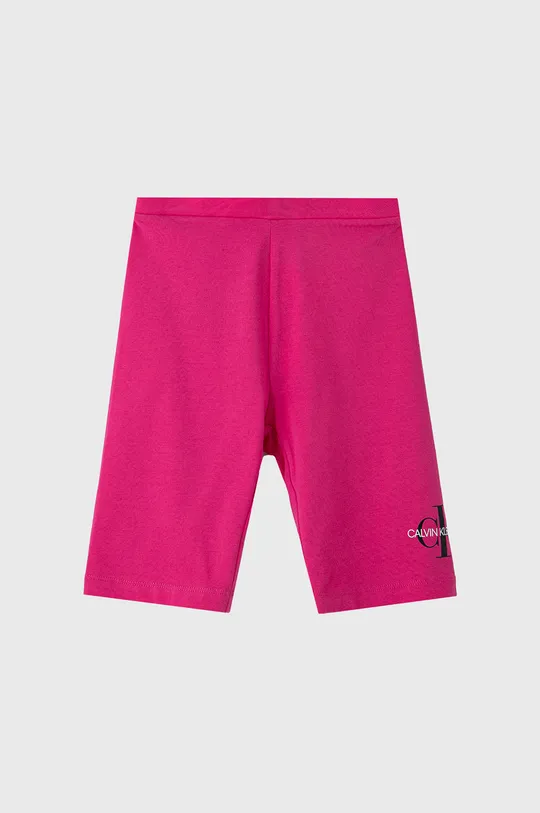 ružová Calvin Klein Jeans - Detské krátke nohavice 104-176 cm Dievčenský