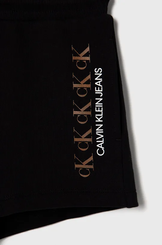 Detské krátke nohavice Calvin Klein Jeans  100% Bavlna