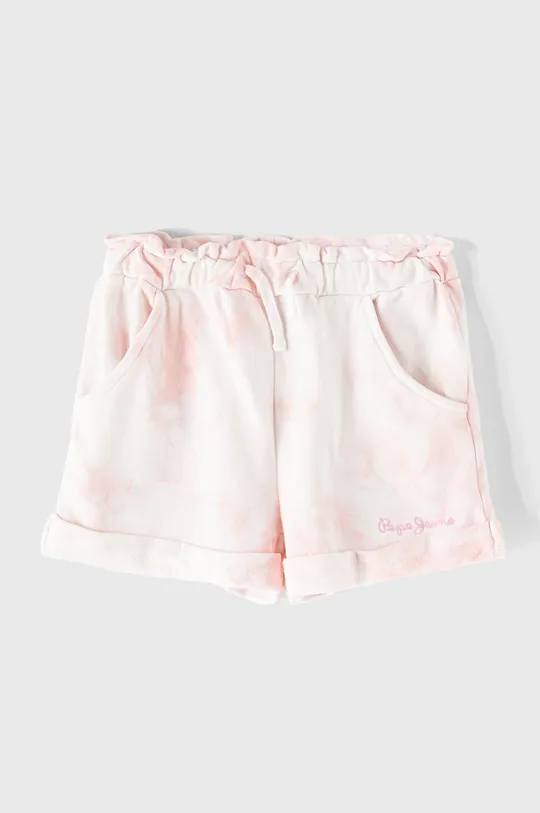 rózsaszín Pepe Jeans gyerek rövidnadrág Resha 128-180 cm Lány