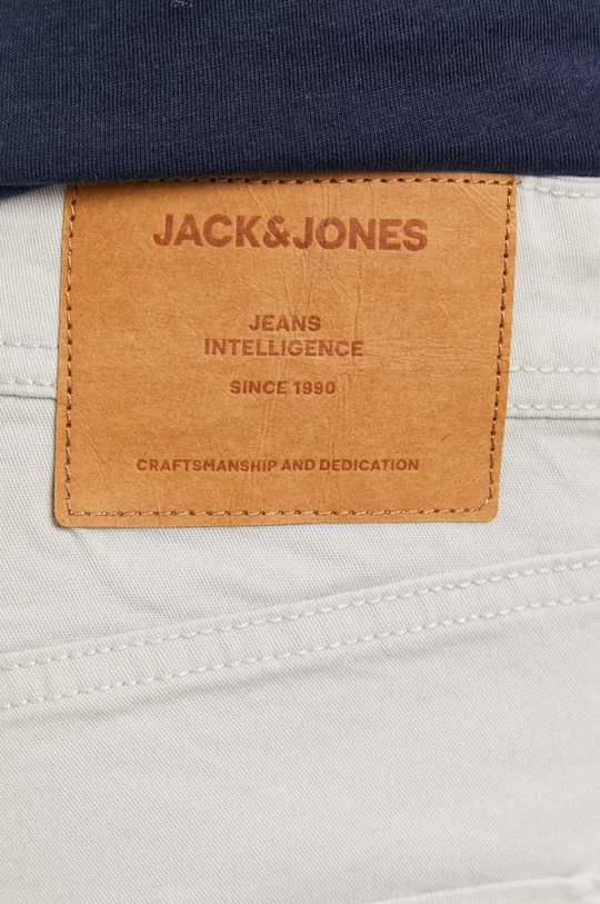 sivá Rifľové krátke nohavice Jack & Jones