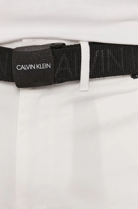 biały Calvin Klein Szorty