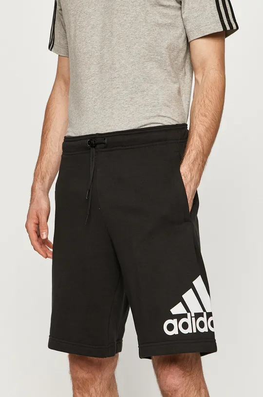 črna adidas kratke hlače Moški