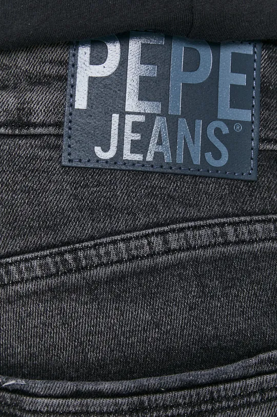 сірий Джинсові шорти Pepe Jeans Stanley