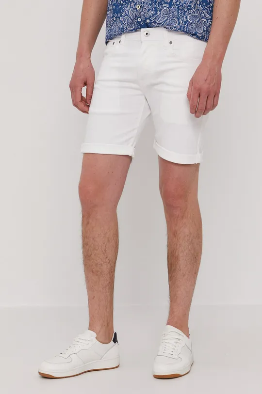 Pepe Jeans rövidnadrág fehér