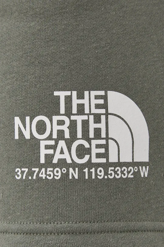 zielony The North Face Szorty