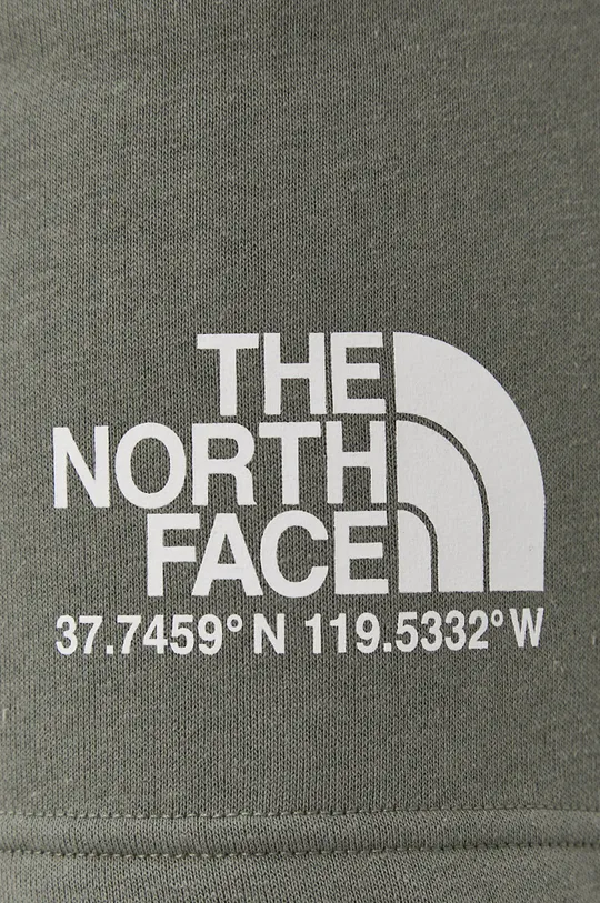 зелёный Шорты The North Face