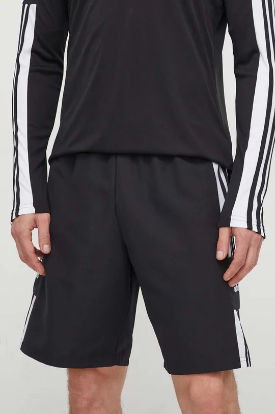 črna adidas Performance kratke hlače Moški