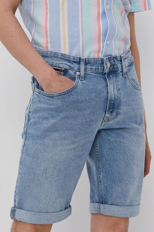 modrá Džínové šortky Tommy Jeans