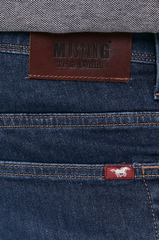 granatowy Mustang Szorty jeansowe