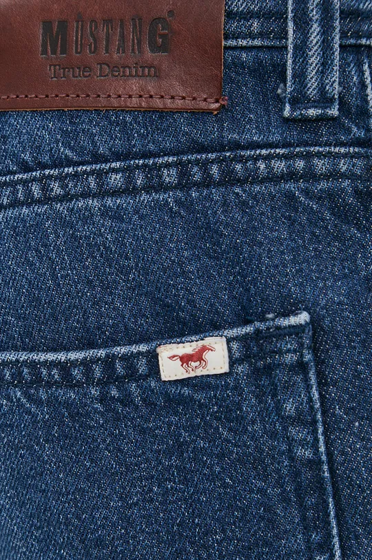modrá Rifľové krátke nohavice Mustang
