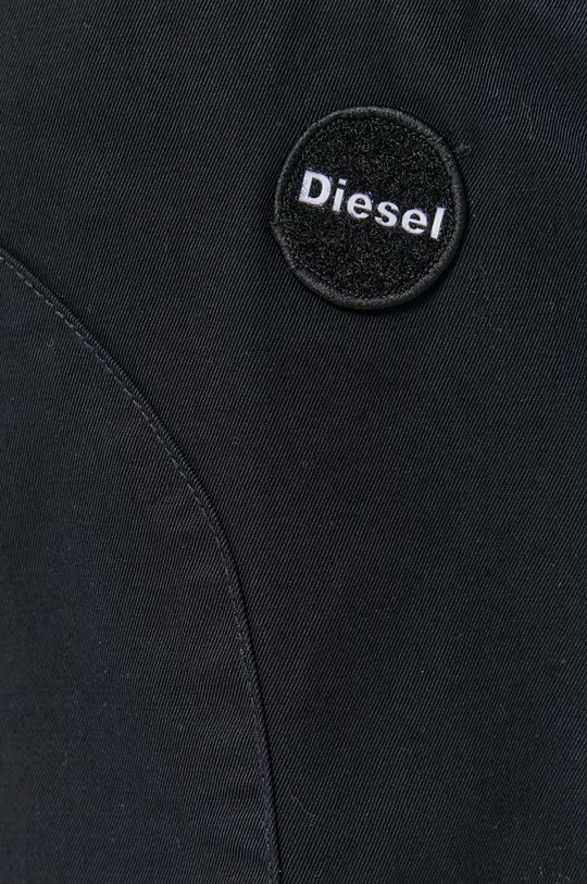 negru Diesel Pantaloni scurți