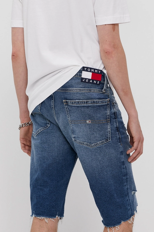 Rifľové krátke nohavice Tommy Jeans  99% Bavlna, 1% Elastan