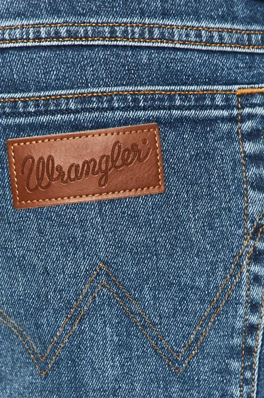 granatowy Wrangler Szorty jeansowe