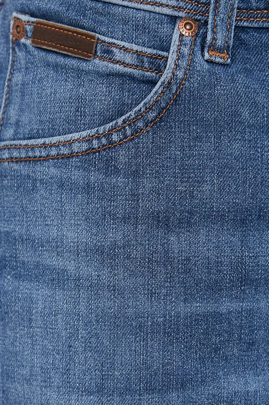 niebieski Wrangler Szorty jeansowe