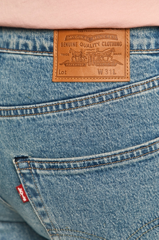 niebieski Levi's - Szorty jeansowe