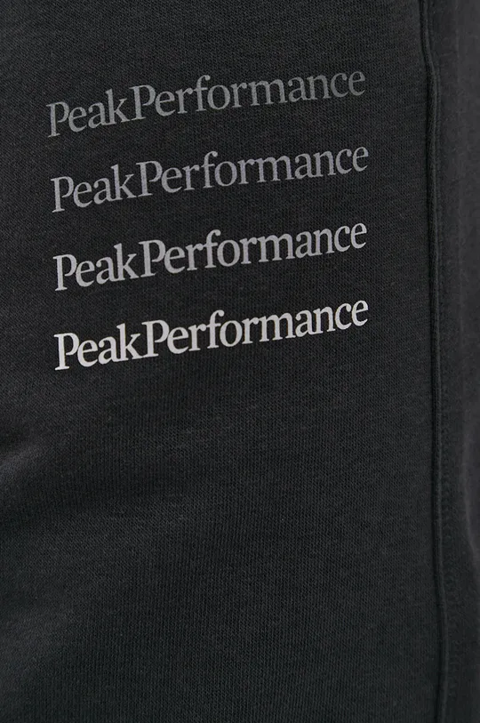 čierna Šortky Peak Performance