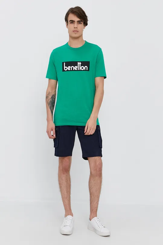United Colors of Benetton rövidnadrág sötétkék