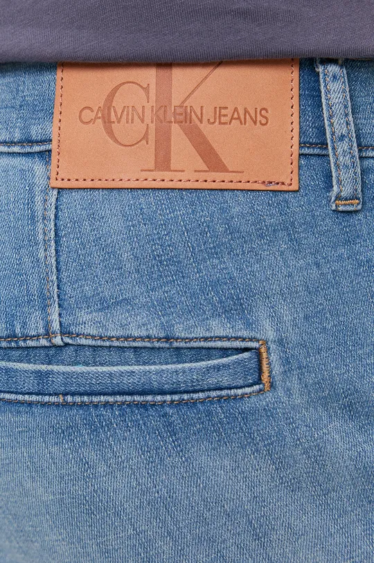 niebieski Calvin Klein Jeans Szorty jeansowe J30J314644.4891