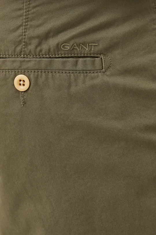 zelená Bavlnené šortky Gant